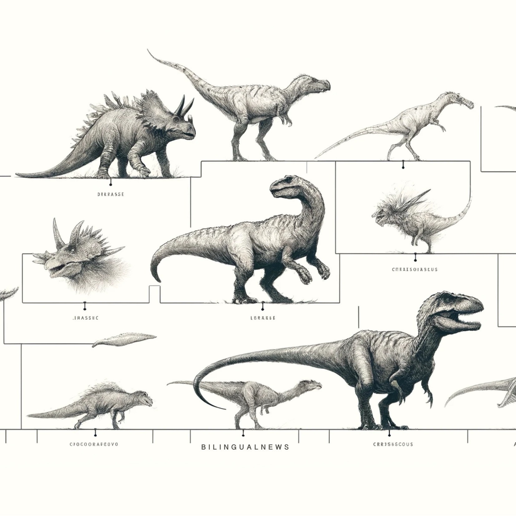 AI Dinosaurs  | AI 幻覚恐竜 tシャツ