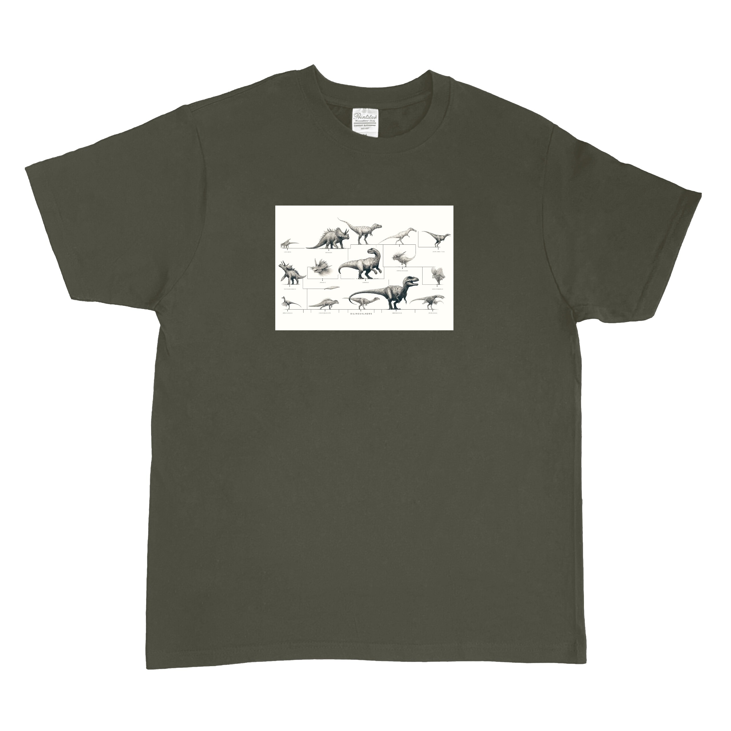AI Dinosaurs  | AI 幻覚恐竜 tシャツ